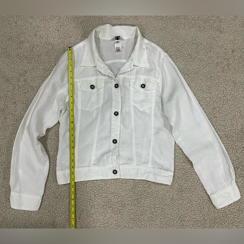 Hard Tail Classic White Jean Jacket - Picture 10 of 15